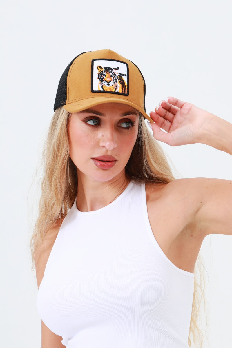 Vibrant Embroidered Animal Baseball Cap – Soft Cotton Street Style - NeoKira Unlimited