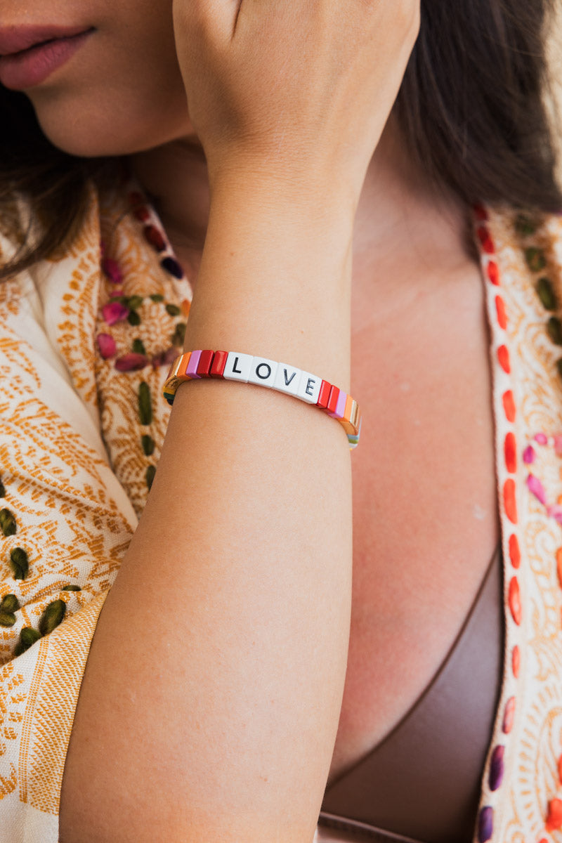 Happy Love Stackable Swift Party Bracelet 😁 - NeoKira Unlimited