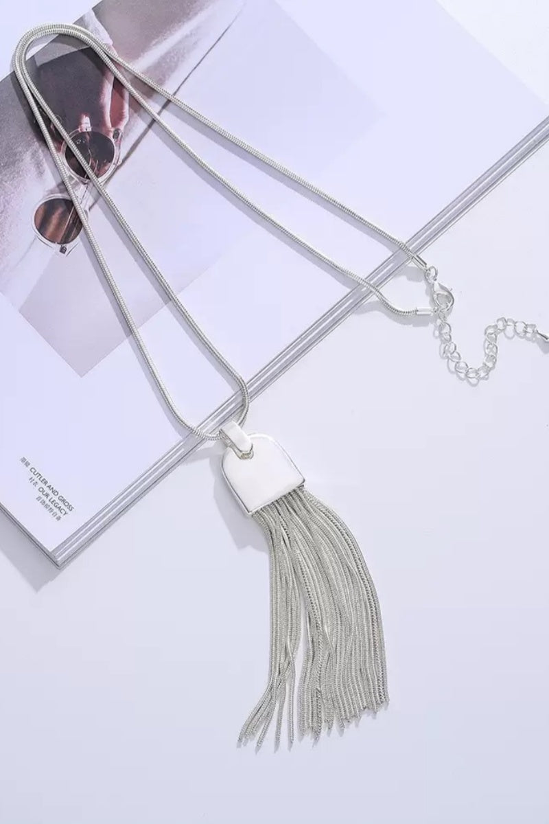 Long Tassel Pendant Necklace - NeoKira Unlimited