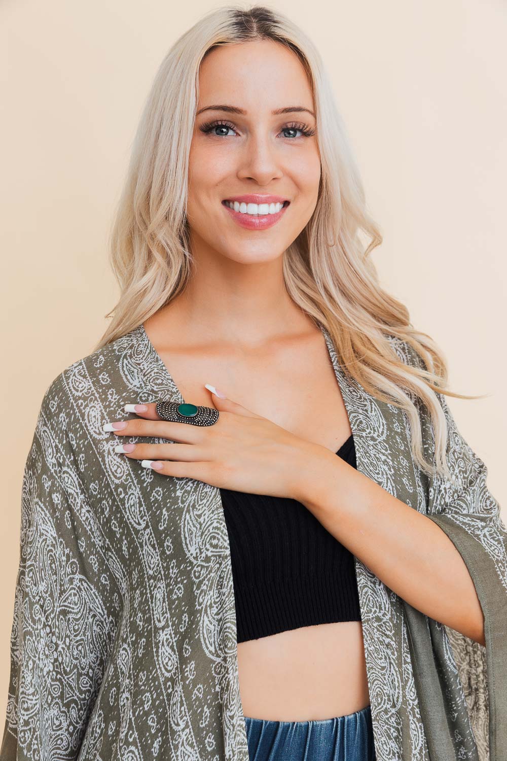 Antique Turquoise Adornment Vintage Ring - NeoKira Unlimited