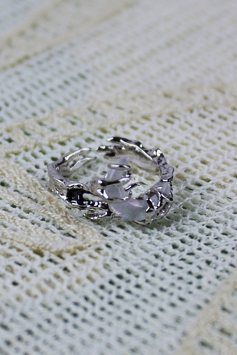 Celestial Moon Nugget Rings – Minimalist Cosmic Jewelry - NeoKira Unlimited