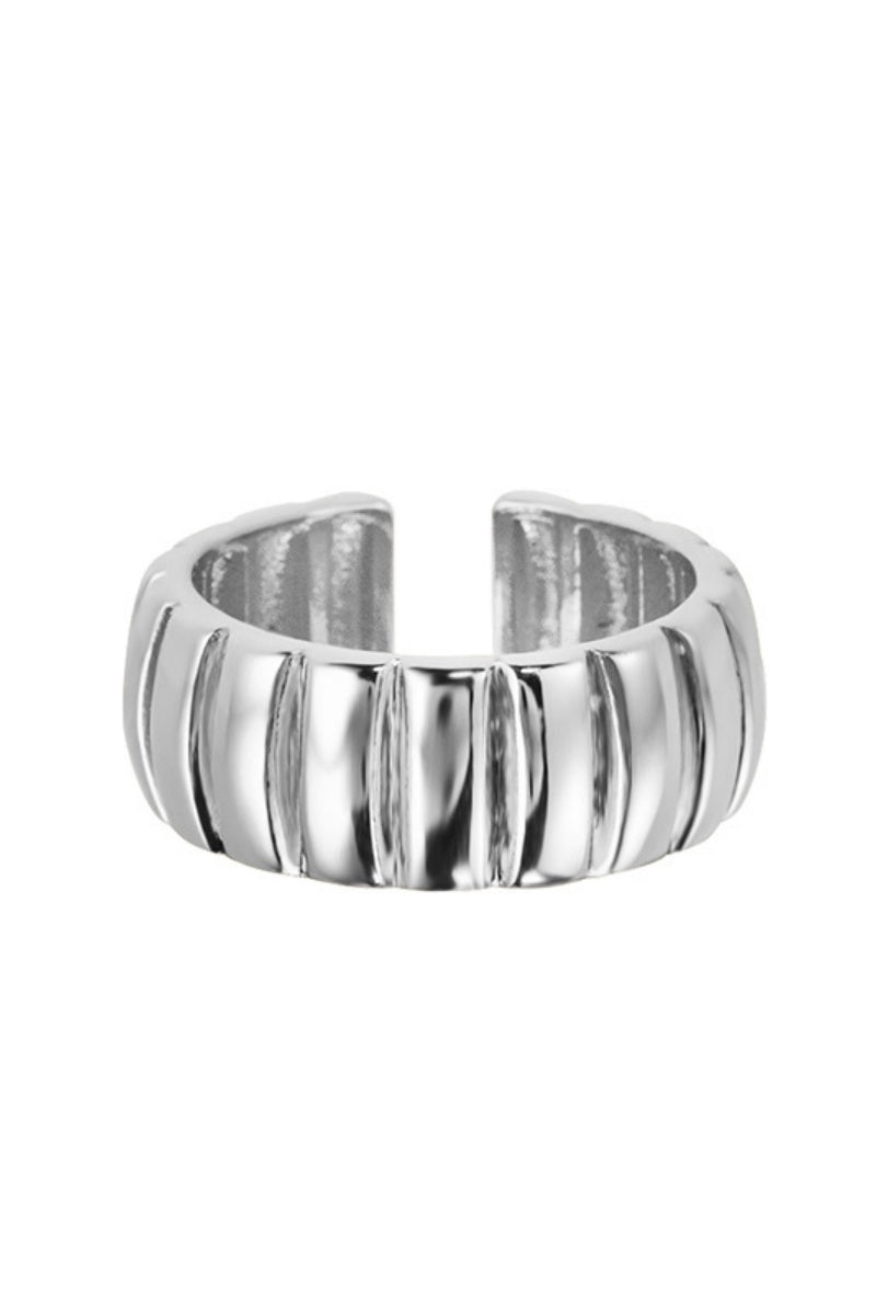 Spiral Nugget Ring – Open Band Stackable Jewelry - NeoKira Unlimited