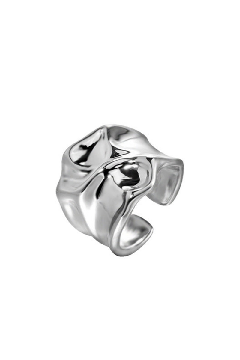 Asymmetric Nugget Rings – Minimalist Luxury Stackables - NeoKira Unlimited