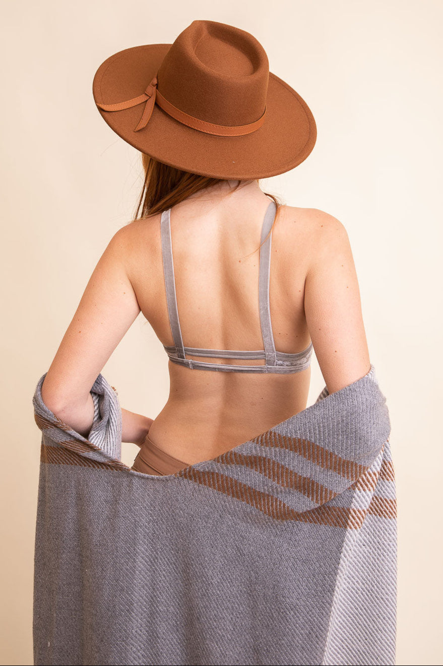 Dainty Crushed Velvet Bralette - NeoKira Unlimited