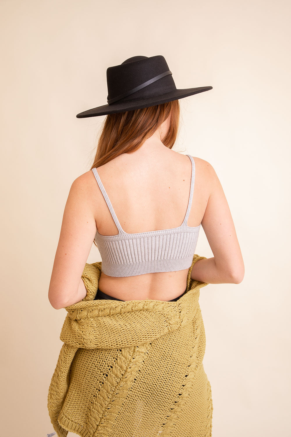 Dreamy Ribbed Knit Lounge Brami - NeoKira Unlimited