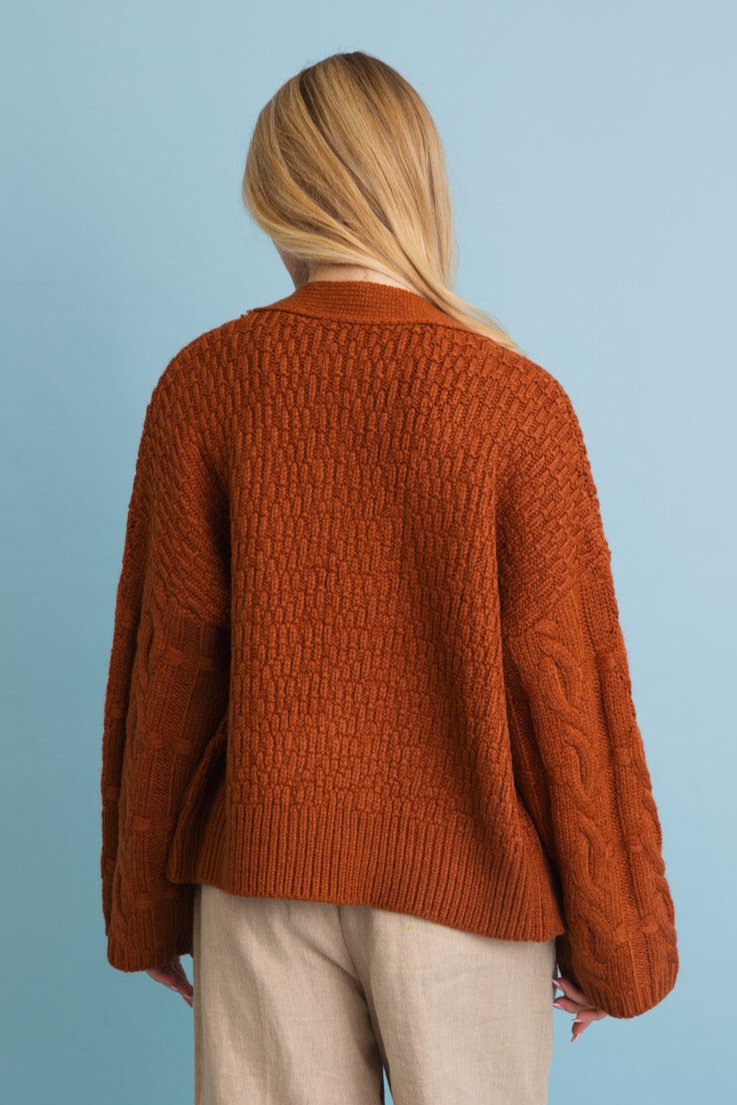 Harvest Hug Cardigan – Soft, Stylish, and Snug 🧶 - NeoKira Unlimited