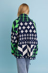 Sierra Spirit Geometric Street Style Knit Cardigan - NeoKira Unlimited