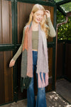 Fusion Twirl Tassel Scarf Scarves Leto Collection   