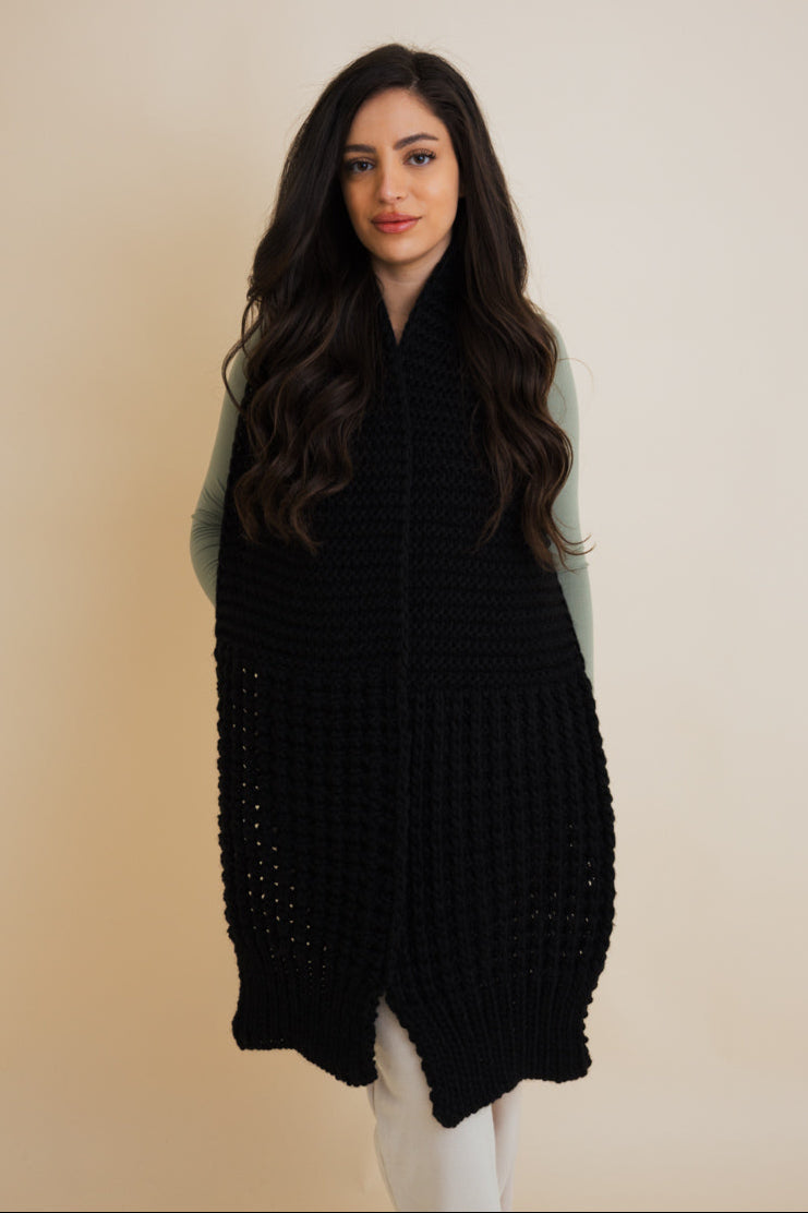 Waffle Weave Cozy Edge Scarf - NeoKira Unlimited