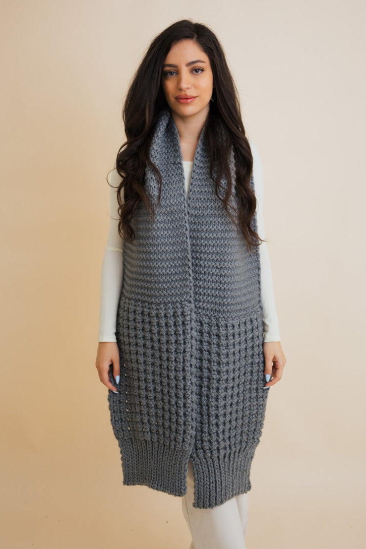 Waffle Weave Cozy Edge Scarf - NeoKira Unlimited