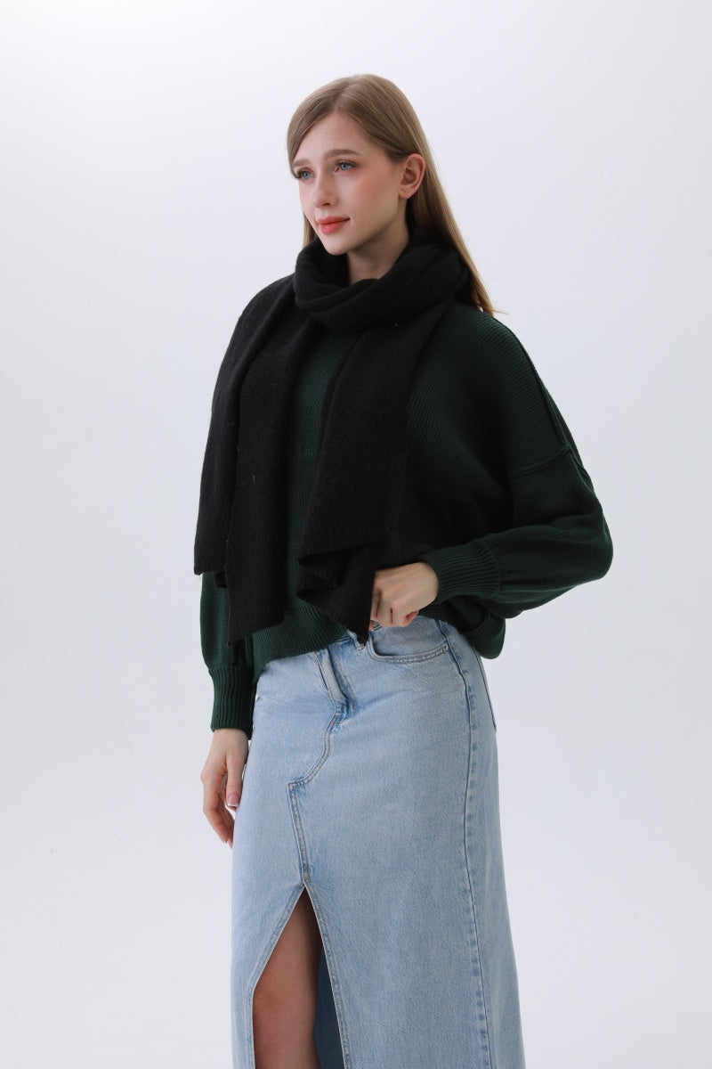 Classic Bias-Cut Scarf – Woven Elegance & Timeless Style - NeoKira Unlimited