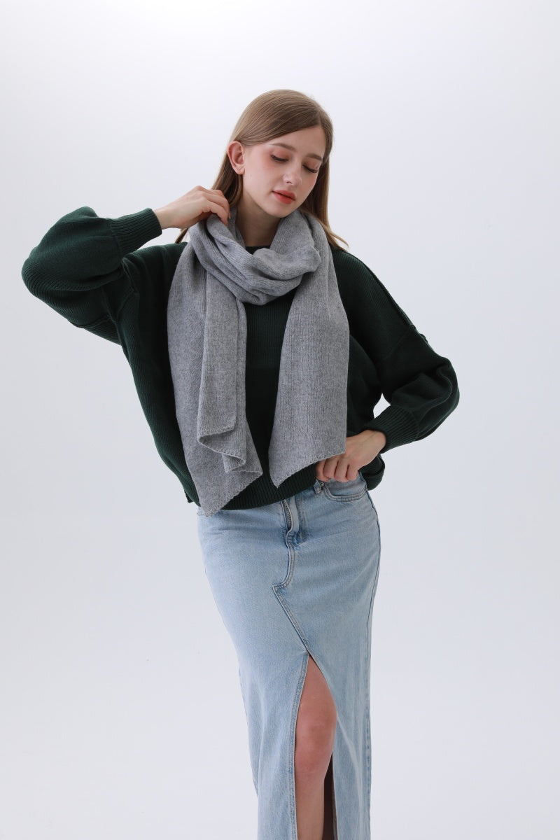Classic Bias-Cut Scarf – Woven Elegance & Timeless Style - NeoKira Unlimited