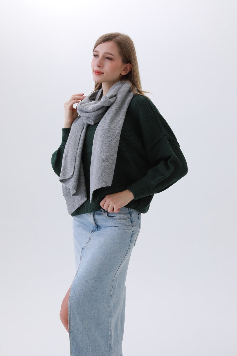 Classic Bias-Cut Scarf – Woven Elegance & Timeless Style - NeoKira Unlimited