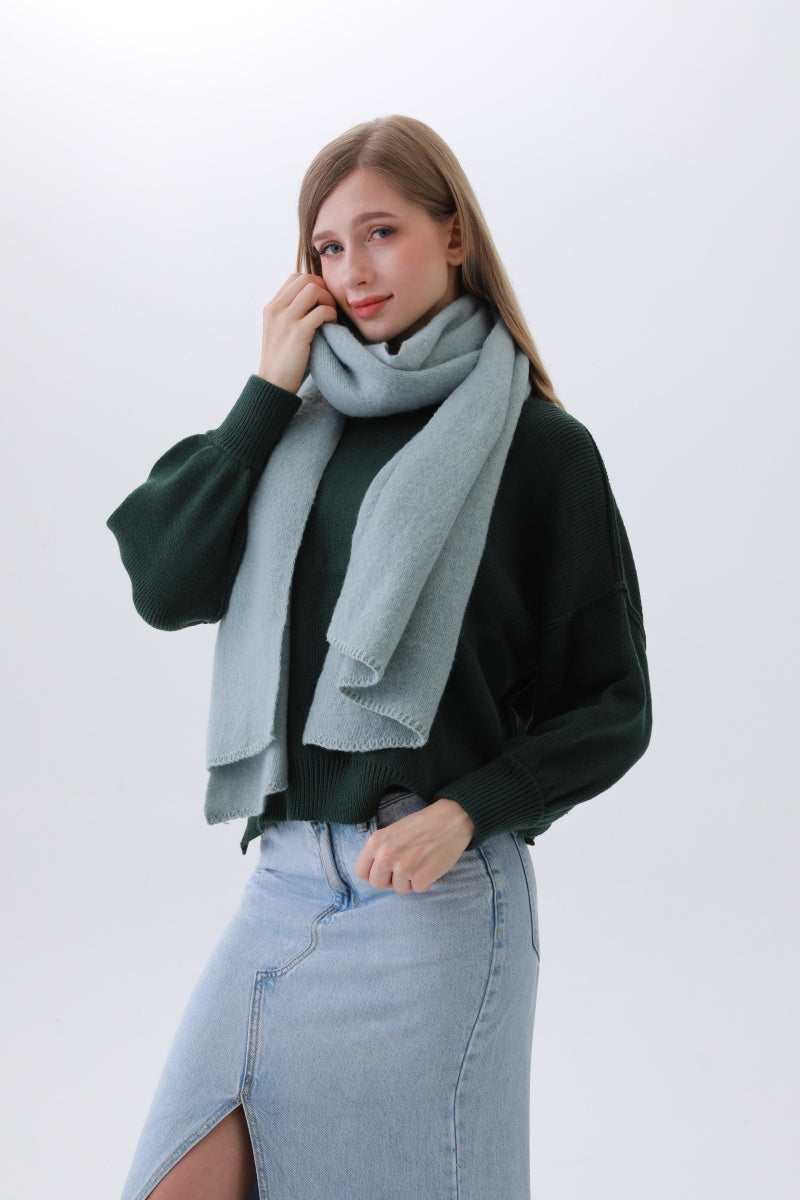 Classic Bias-Cut Scarf – Woven Elegance & Timeless Style - NeoKira Unlimited