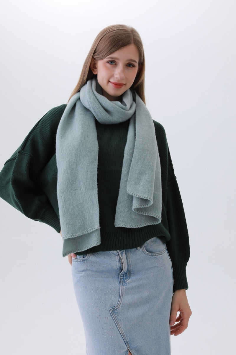 Classic Bias-Cut Scarf – Woven Elegance & Timeless Style - NeoKira Unlimited