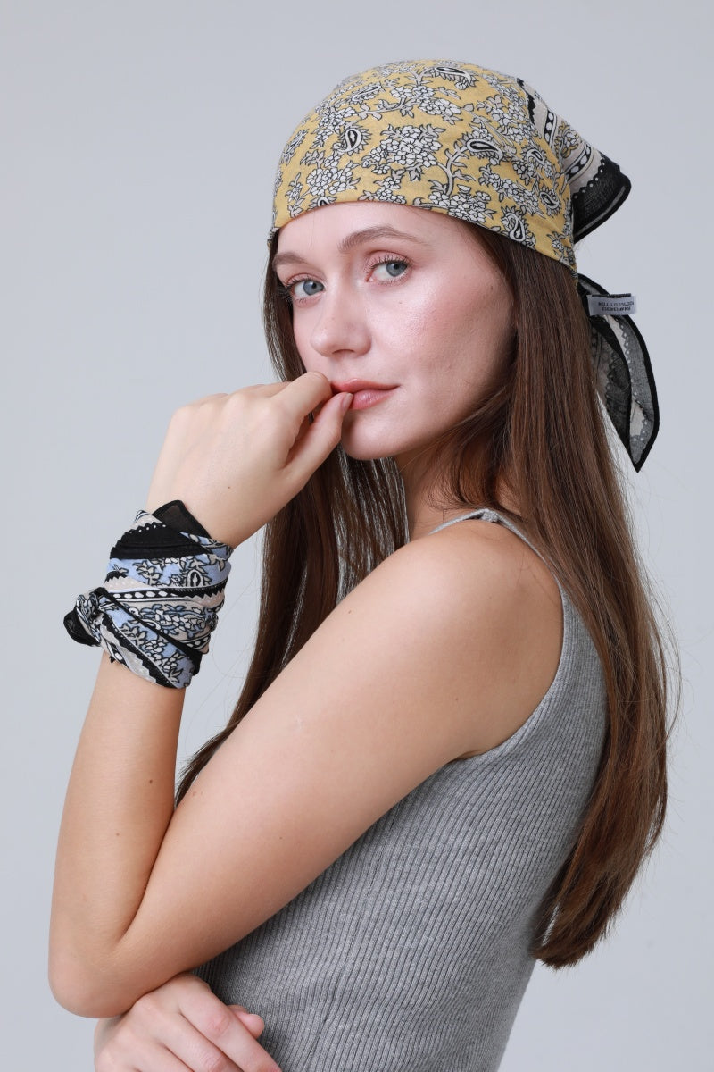 Printed Bandana Set – Versatile Headscarf & Neck Wrap for Women - NeoKira Unlimited