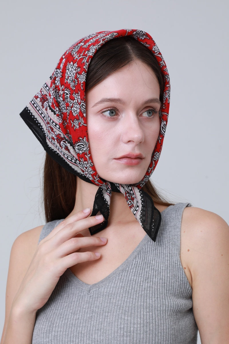 Printed Bandana Set – Versatile Headscarf & Neck Wrap for Women - NeoKira Unlimited