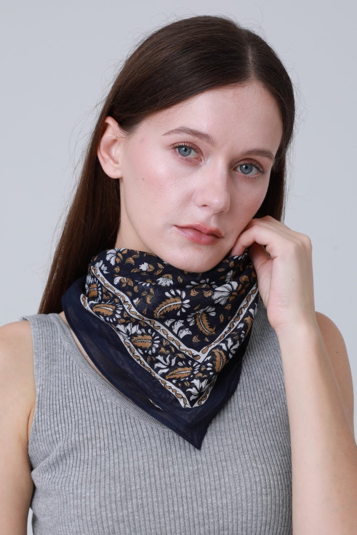 Printed Square Bandanas – Versatile Hair & Neck Scarf Set - NeoKira Unlimited