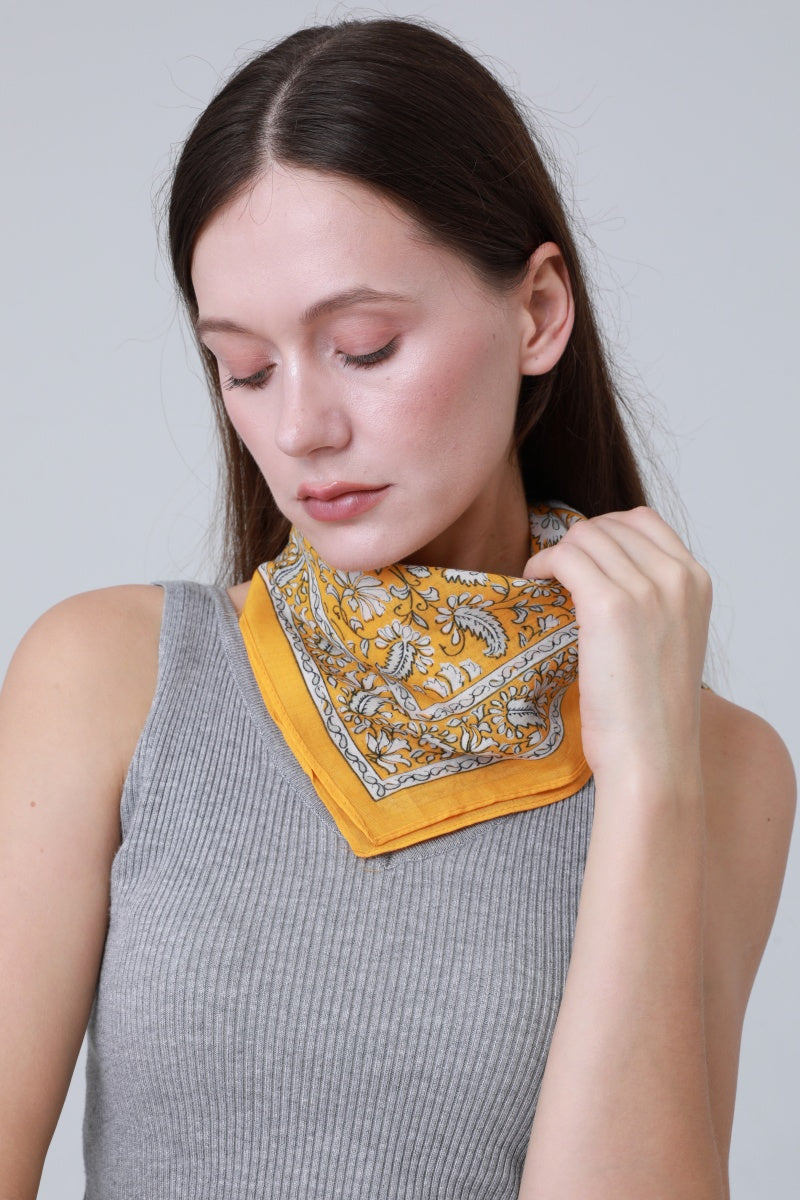Printed Square Bandanas – Versatile Hair & Neck Scarf Set - NeoKira Unlimited