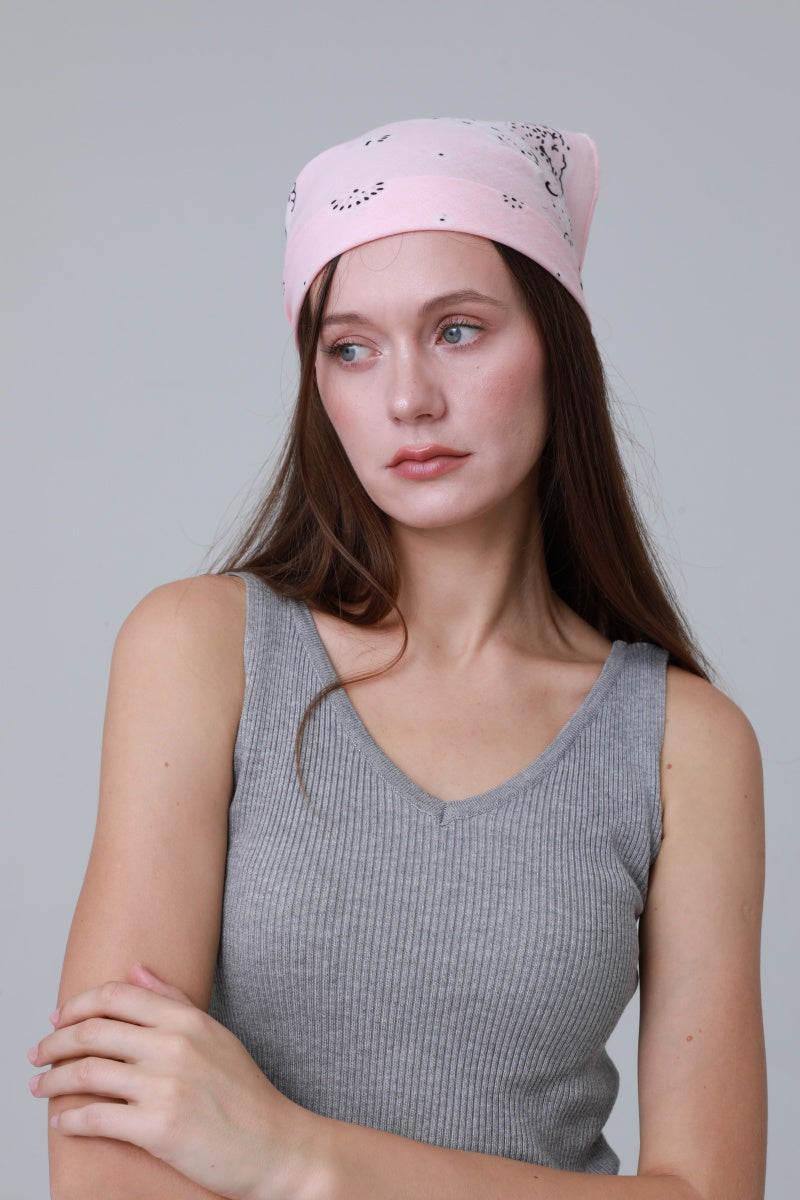 Soft Cotton Printed Bandanas – Multi-Way Headband & Scarf Set 🌸🧣 - NeoKira Unlimited