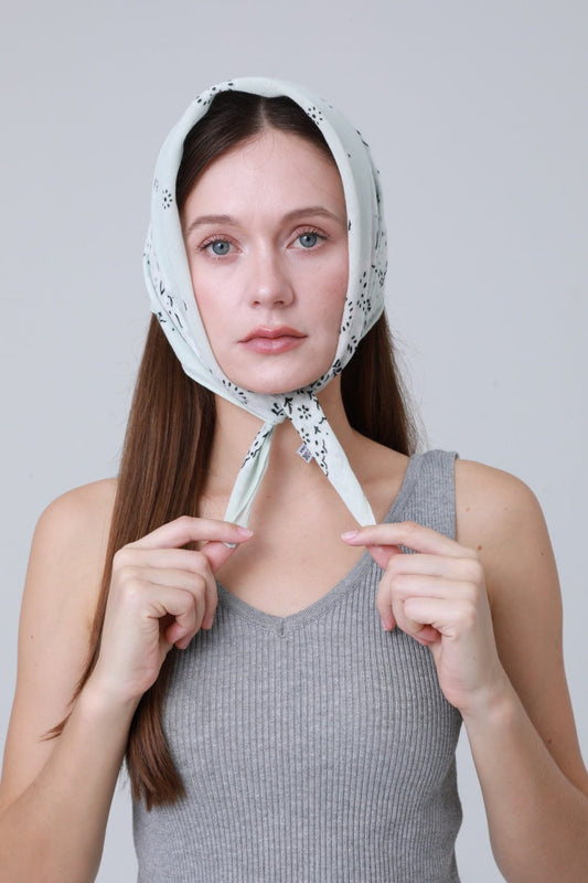 Soft Cotton Printed Bandanas – Multi-Way Headband & Scarf Set 🌸🧣 - NeoKira Unlimited
