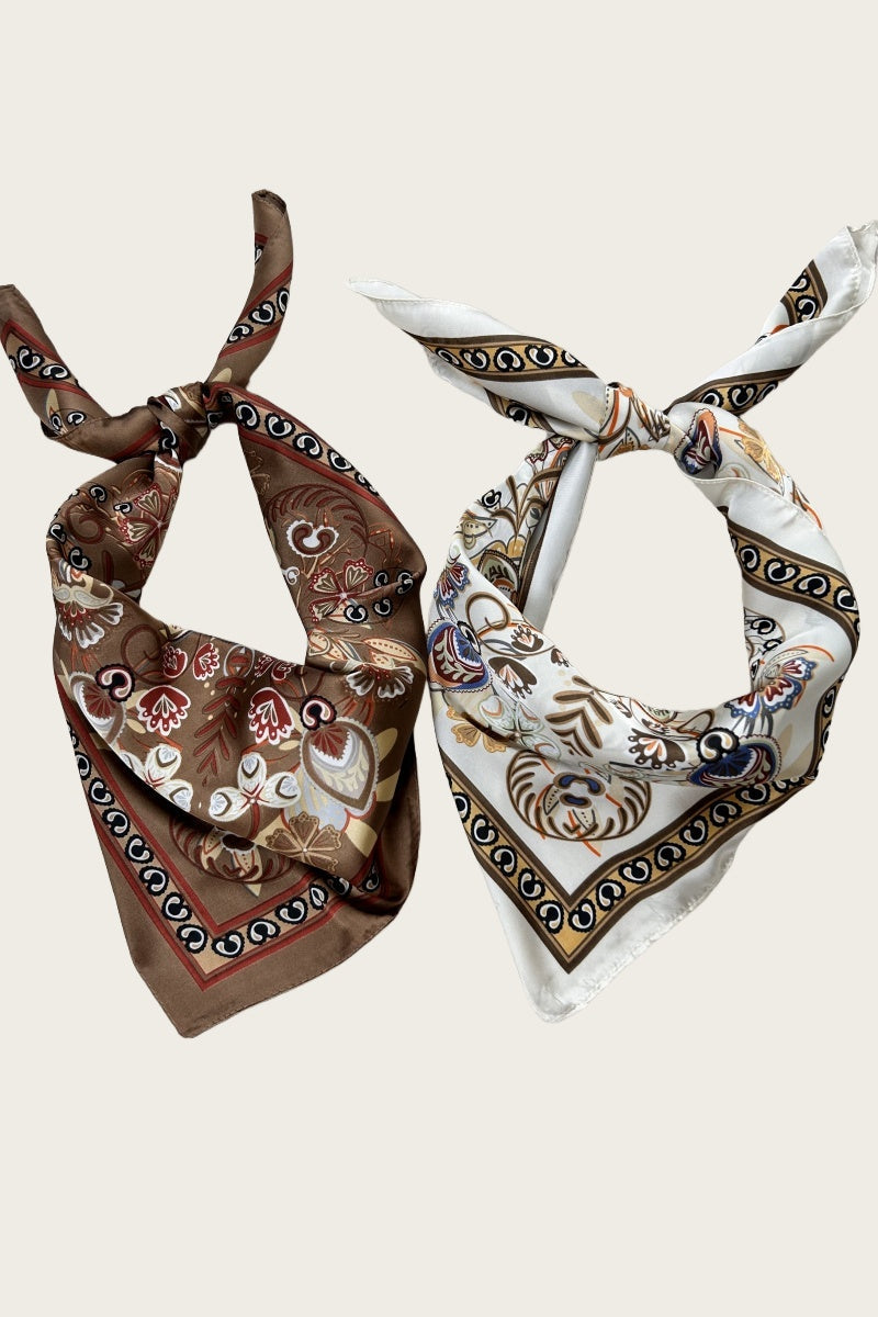 Vintage Print Bandana - Multi-Way Style - NeoKira Unlimited