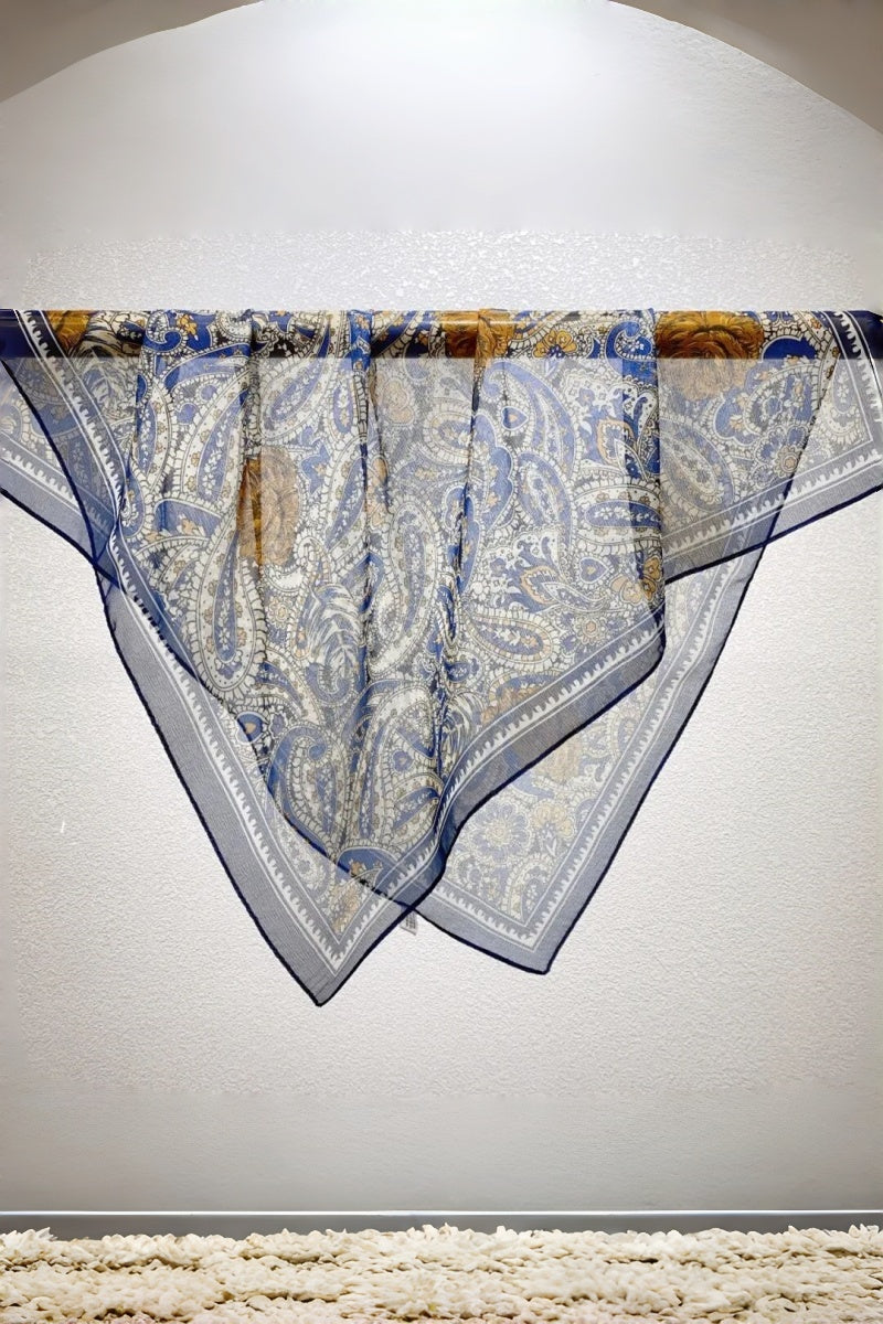 Classic Boho Print Bandana – Lightweight Spring & Summer Style - NeoKira Unlimited