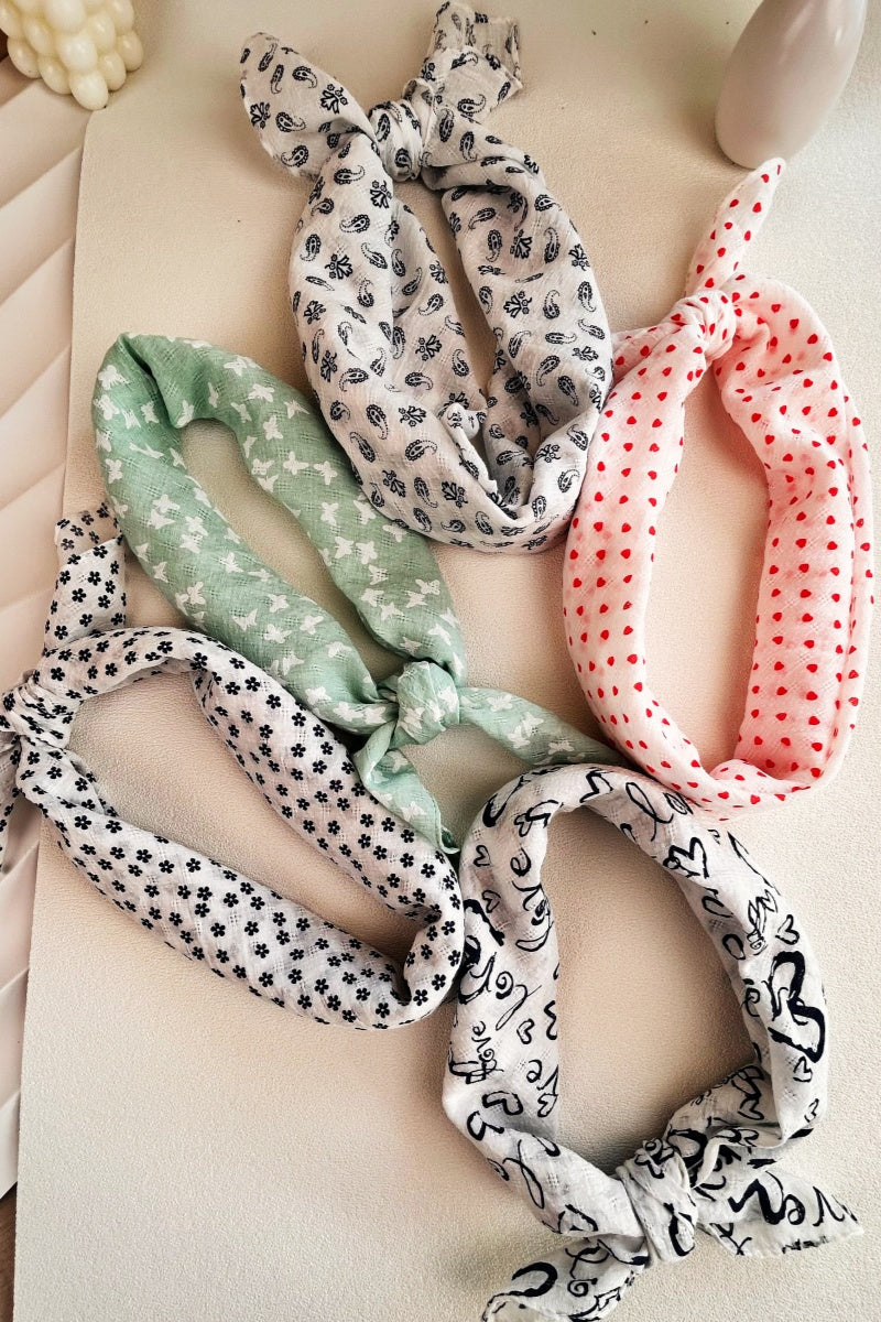 Printed Scarf Collection – Lightweight & Versatile for Spring Summer Styles - NeoKira Unlimited