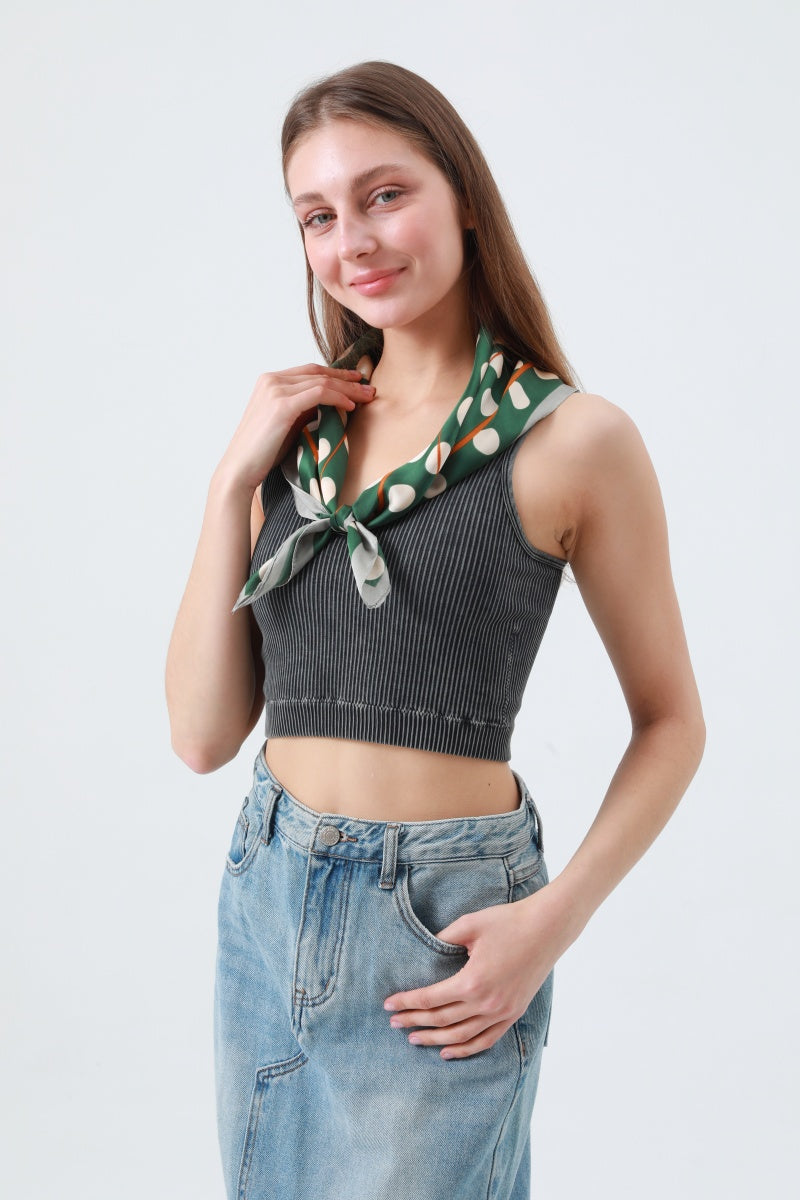 Breathable Large Polka Dot Bandana – Summer Style Neck Scarf - NeoKira Unlimited