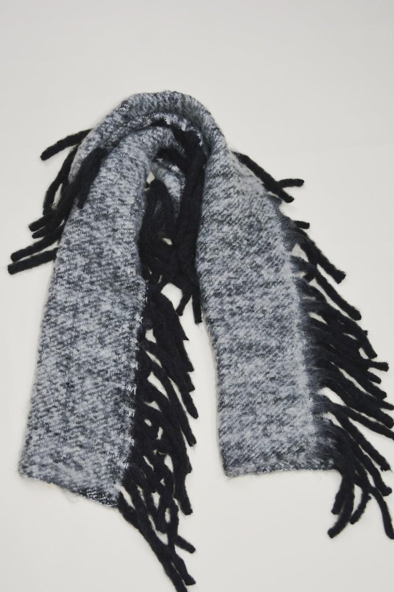 Women Thick Knit Chunky Tassel Winter Scarf Shawl Wrap - NeoKira Unlimited