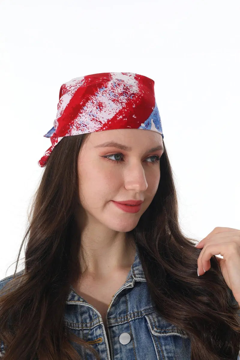 Vintage US Flag Bandana – Square Scarf - NeoKira Unlimited
