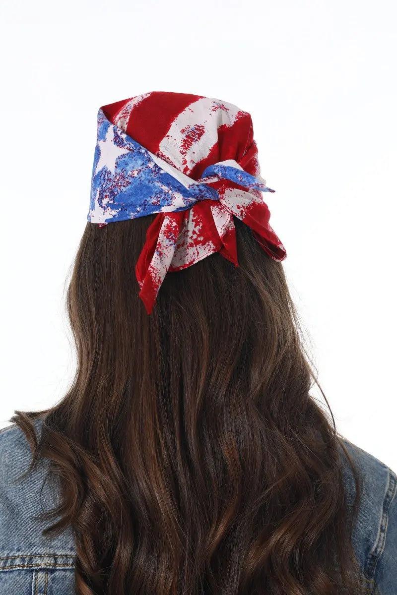 Vintage US Flag Bandana – Square Scarf - NeoKira Unlimited
