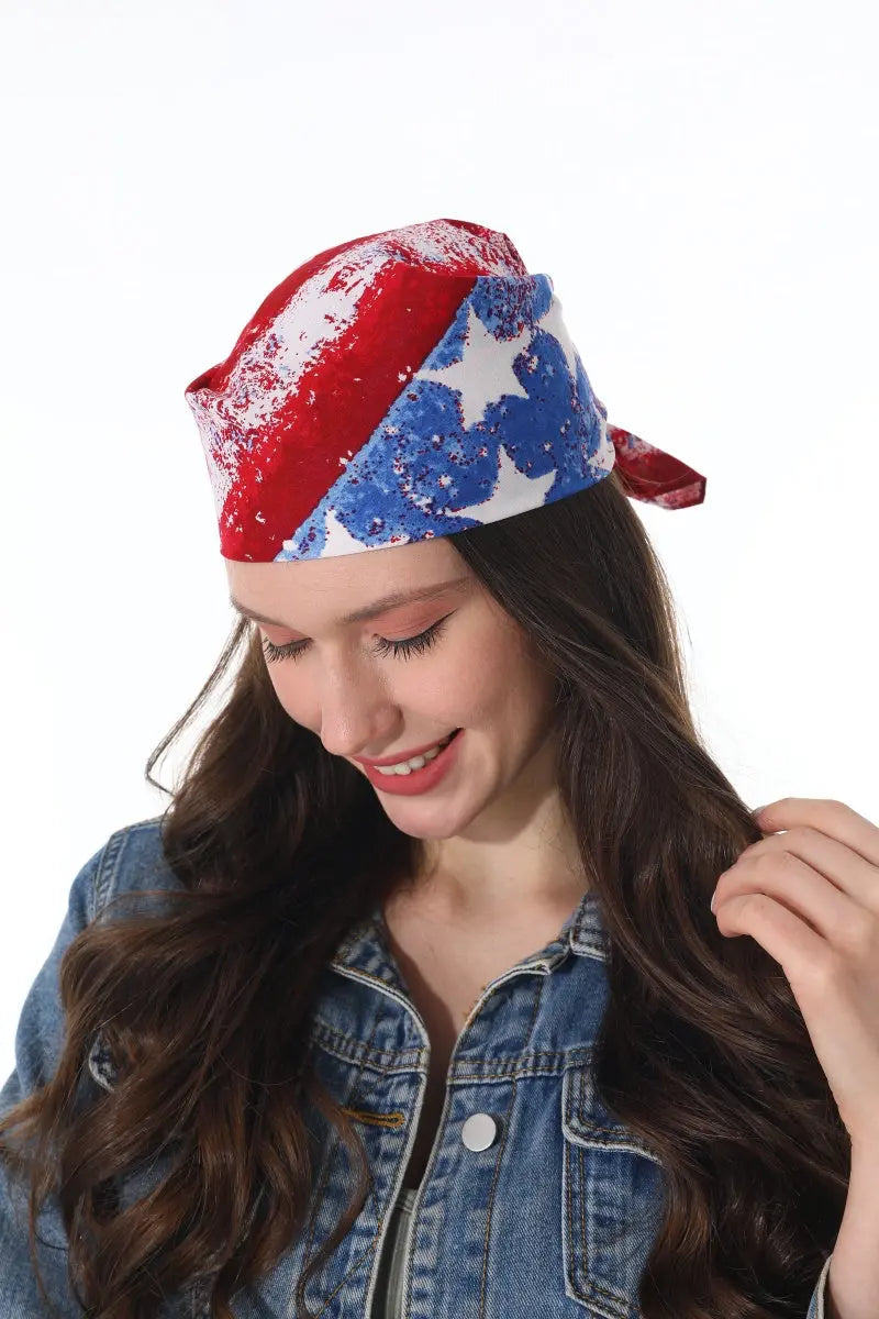 Vintage US Flag Bandana – Square Scarf - NeoKira Unlimited