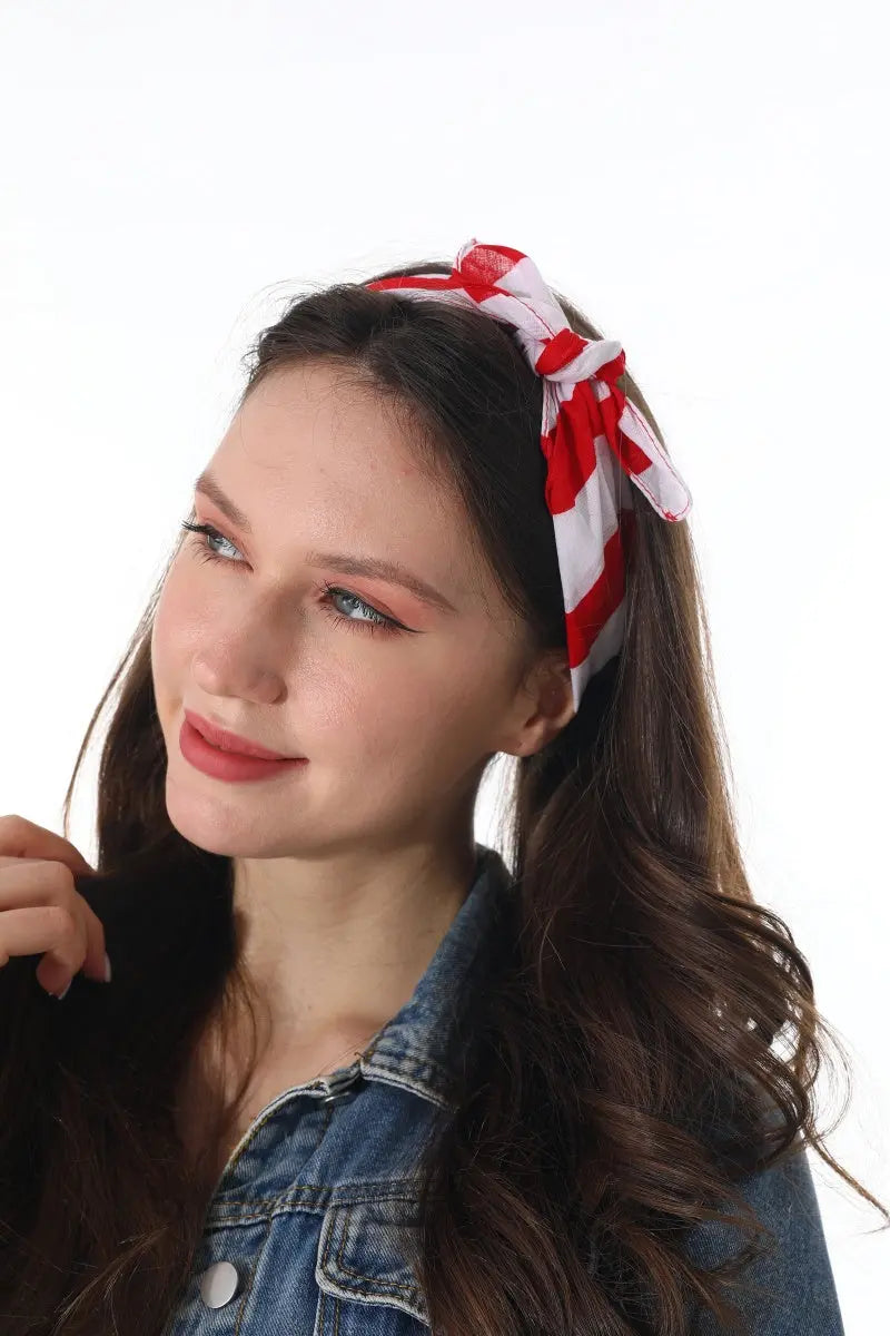 Classic US Flag Bandana – Star Stripe Scarf - NeoKira Unlimited
