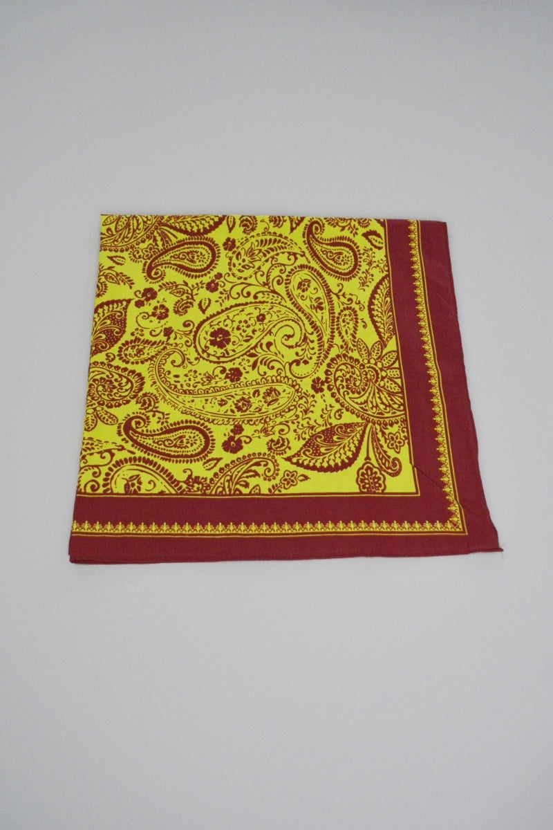 Paisley Print Multi‑wear Bandana Scarf - NeoKira Unlimited