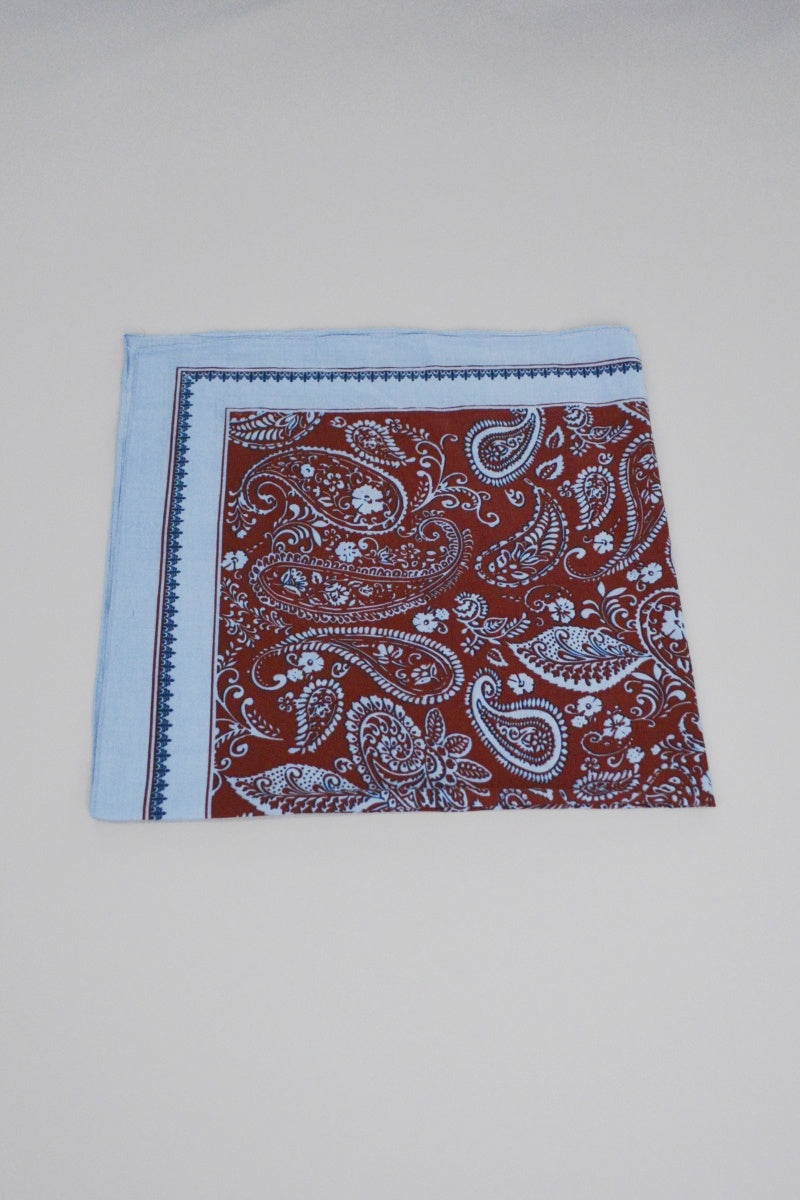 Paisley Print Multi‑wear Bandana Scarf - NeoKira Unlimited