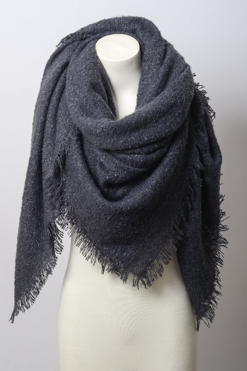 Luxury Mohair Square Scarf – Cozy & Elegant Wrap ❄️🧣 - NeoKira Unlimited