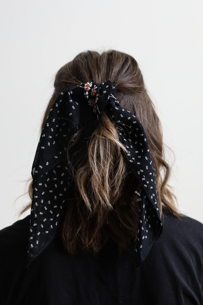 Dotted & Floral Bandana Bandanas Leto Collection   