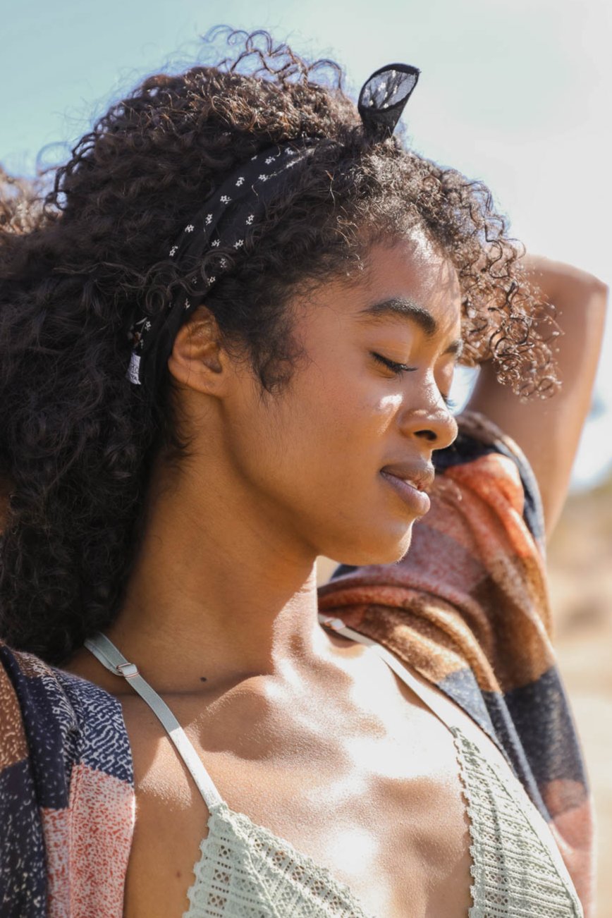 Dotted & Floral Bandana - NeoKira Unlimited