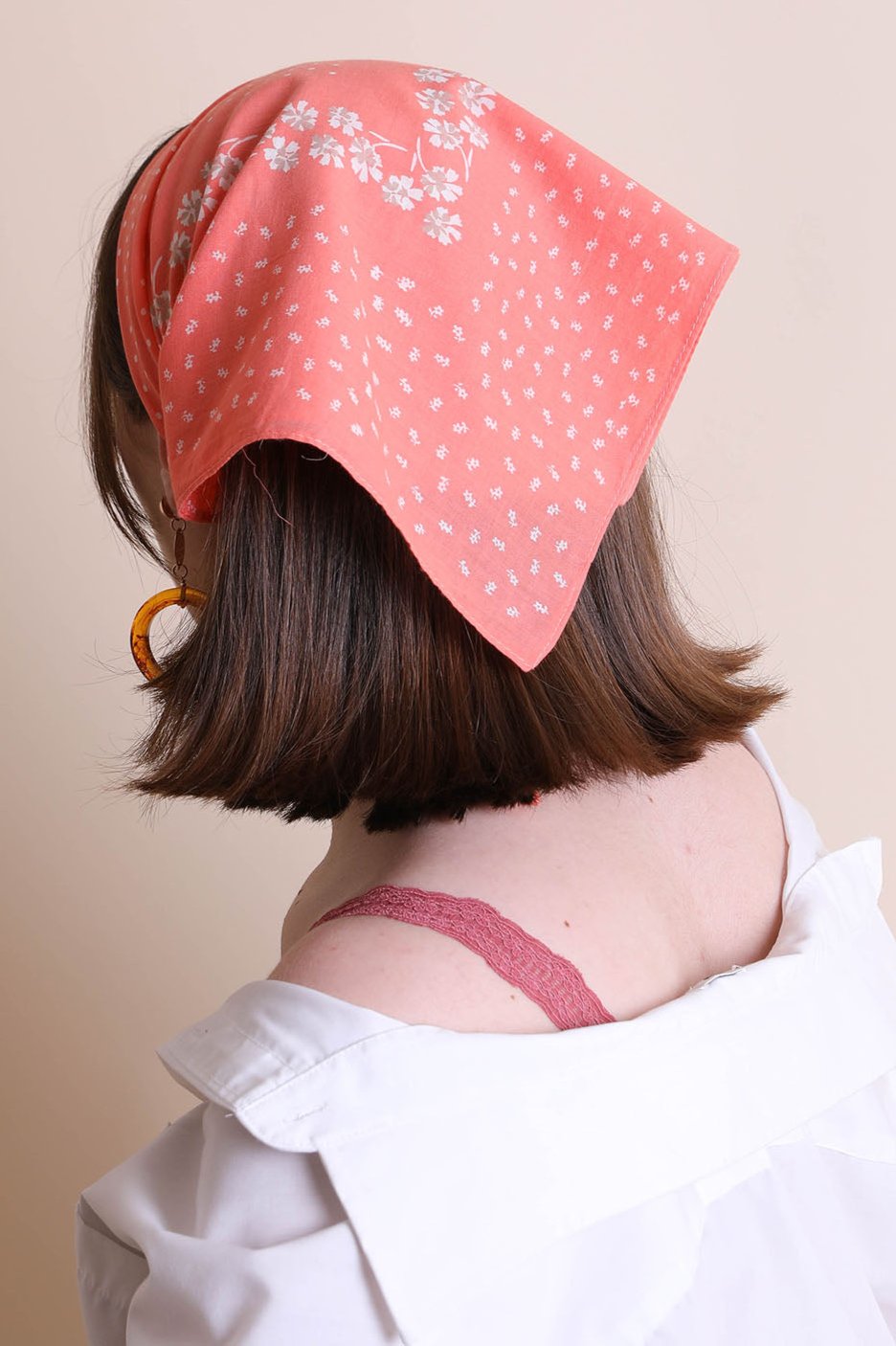 Dotted & Floral Bandana - NeoKira Unlimited