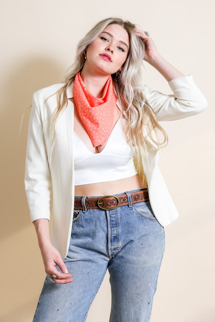 Dotted & Floral Bandana - NeoKira Unlimited