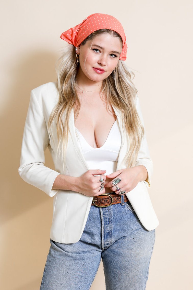 Dotted & Floral Bandana - NeoKira Unlimited