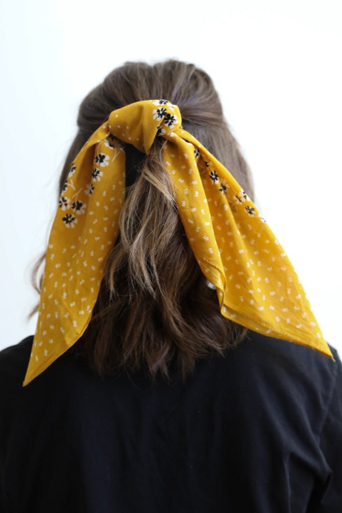 Dotted & Floral Bandana - NeoKira Unlimited