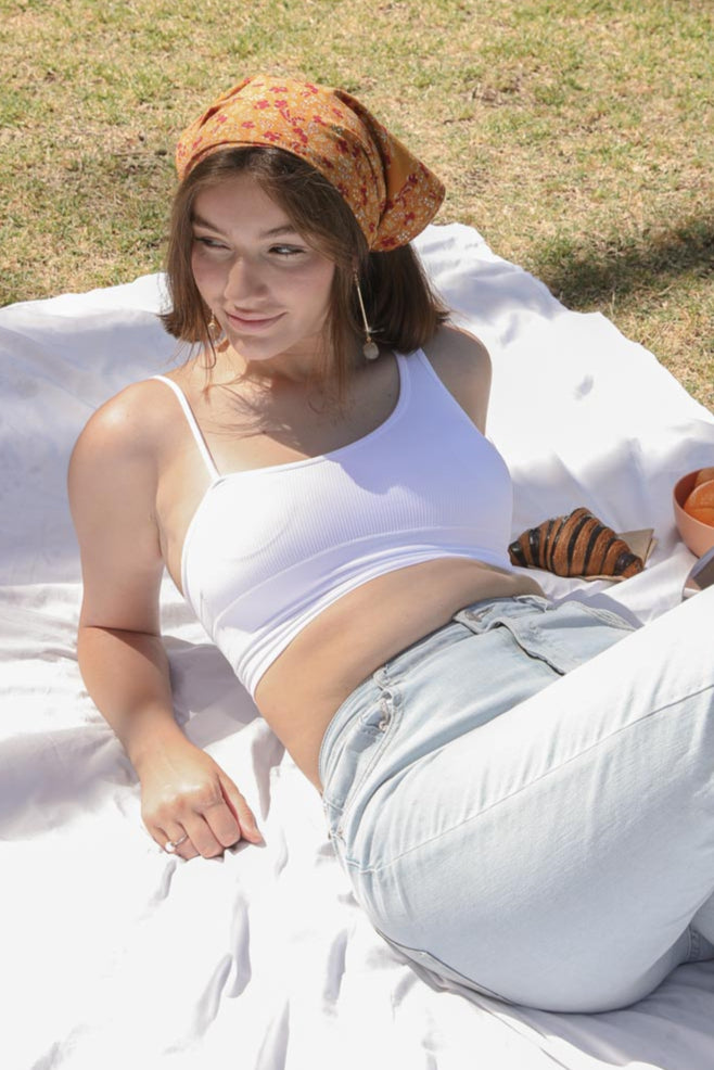 Soft Cotton Floral Foliage Bandana - NeoKira Unlimited