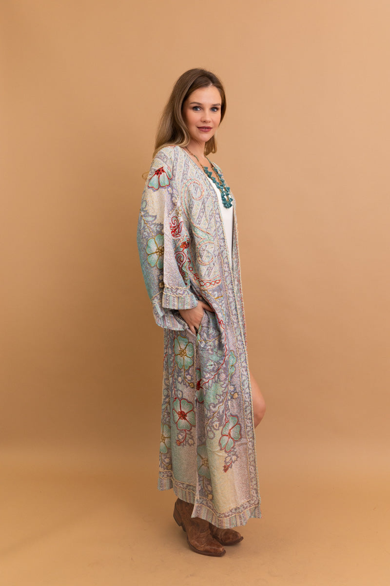 Paisley Blossom Stitch Kimono🌸 Kimono Leto Collection   