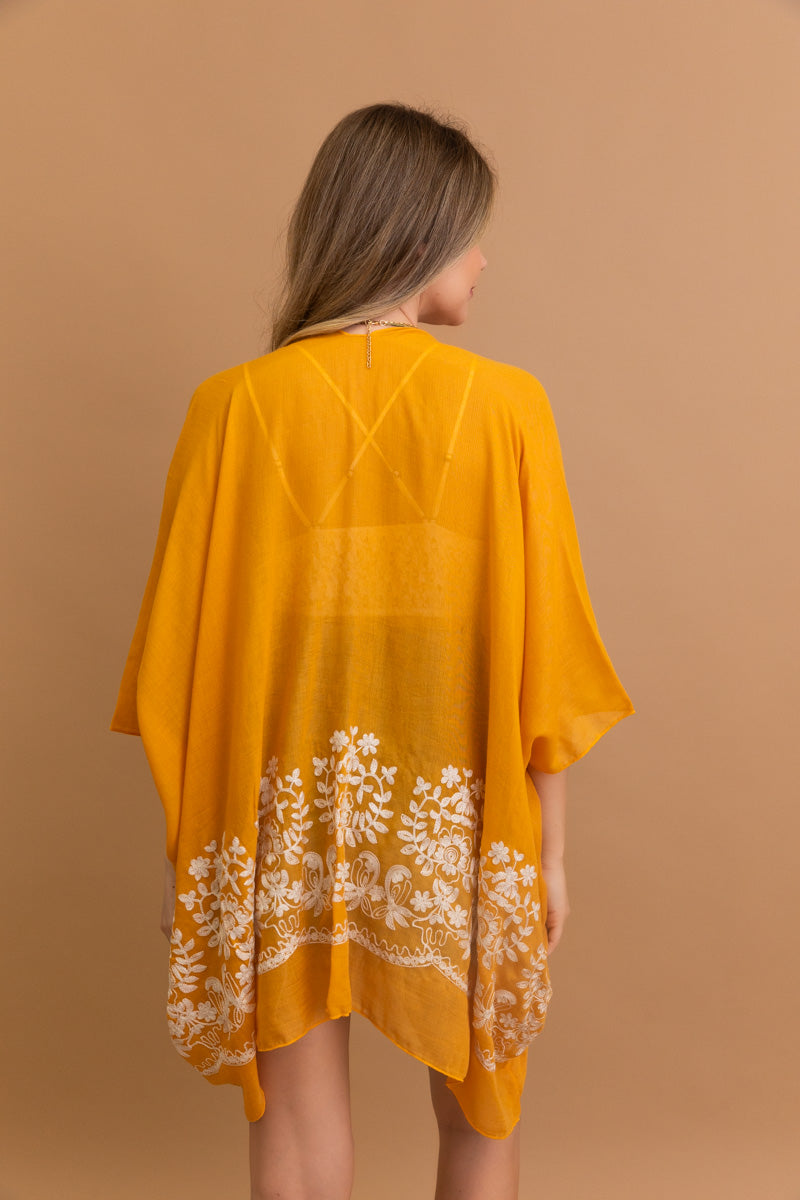 Enchanted Bloom Kimono – Floral Elegance in Every Detail - NeoKira Unlimited