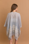 Enchanted Bloom Embroidered Kimono Kimono Leto Collection   