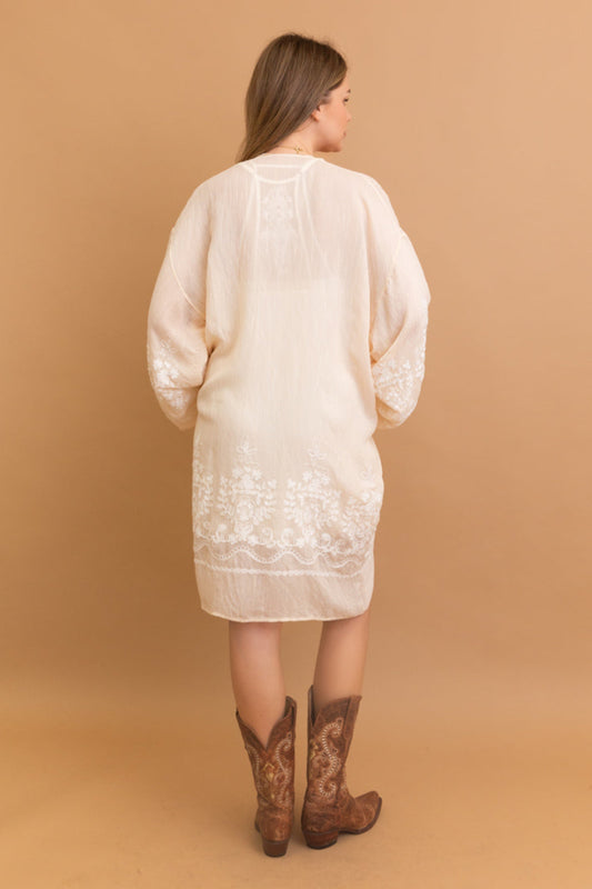 Stylish Blossom Breeze Kimono – Feminine and Trendy - NeoKira Unlimited