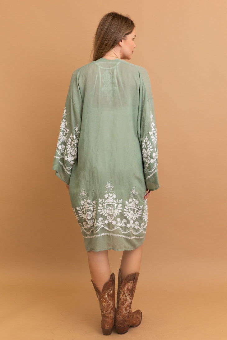 Stylish Blossom Breeze Kimono – Feminine and Trendy - NeoKira Unlimited