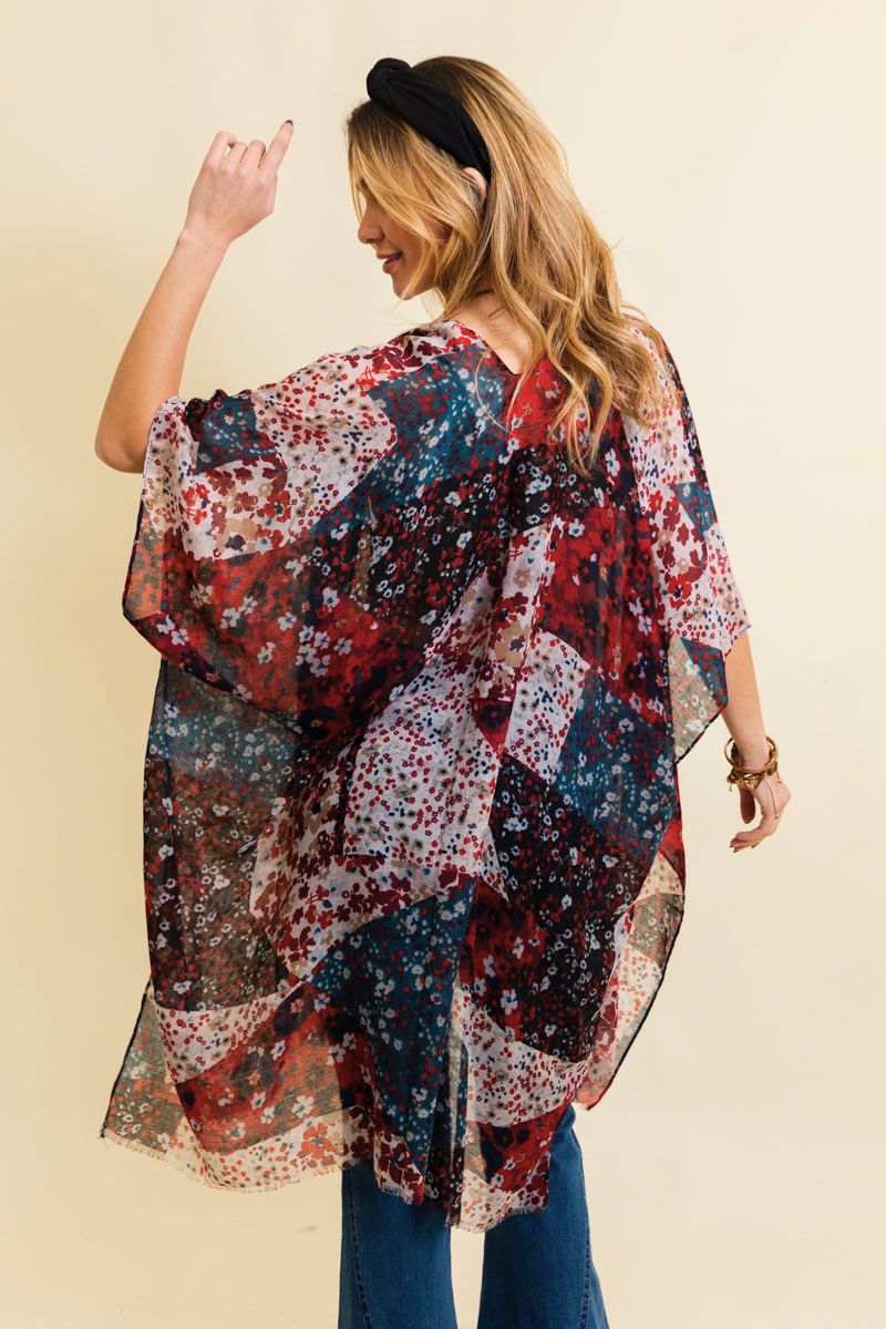 Floral Fantasy Kimono Kimono Leto Collection   